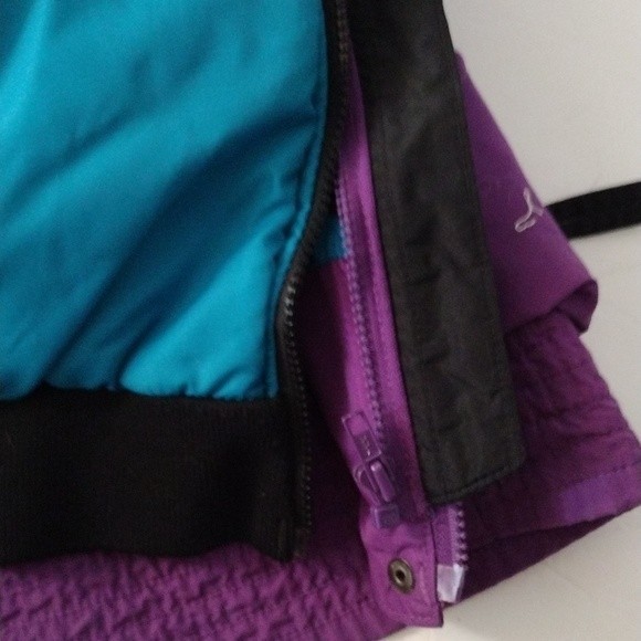 Columbia Sportswear Waterproof Hooded Ski Jacket With Detachable Puffer Jacket S - Picture 12 of 16